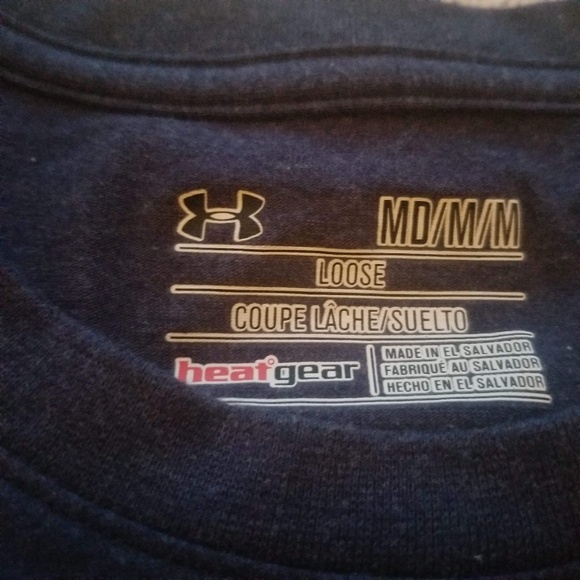 🖐5/$25🖐UnderArmour MED heat gear shirt - Picture 3 of 3